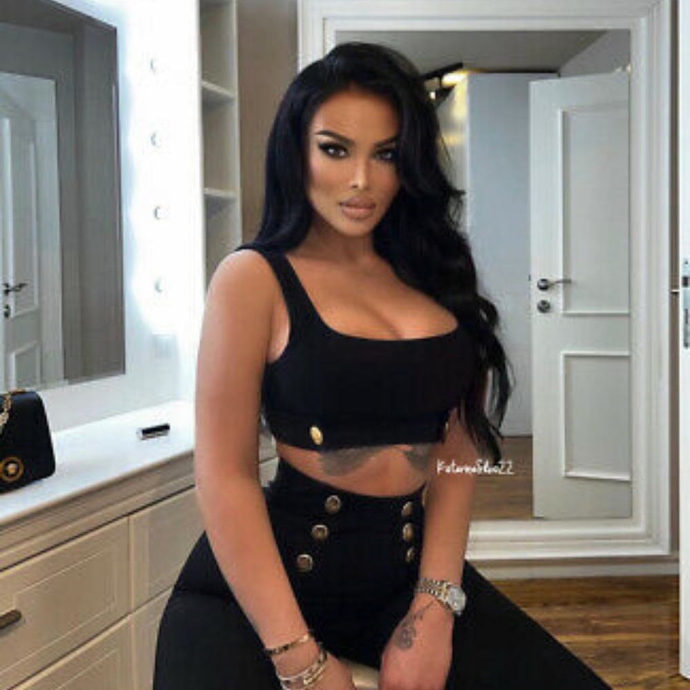 ZARA BUTTONED OTTOMAN TOP